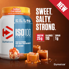 Dymatize textura del polvo fina y soluble para mezclas rápidas