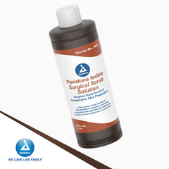 Dynarex etiqueta con concentración 7.5% povidona yodada visible