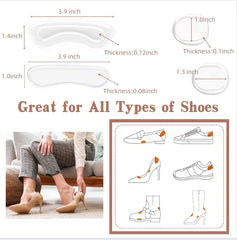 EACOZY comparación de tamaño para visualizar ajuste en distintos zapatos