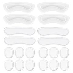 EACOZY paquete frontal mostrando almohadillas adhesivas y beneficios de confort