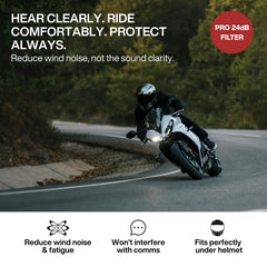 EarPeace tapones en escenario de viaje para protección continua