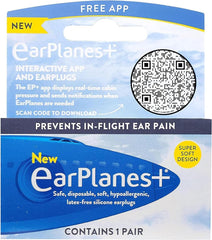 Detalle del filtro CeramX en EarPlanes, regulación de presión visible y fiable