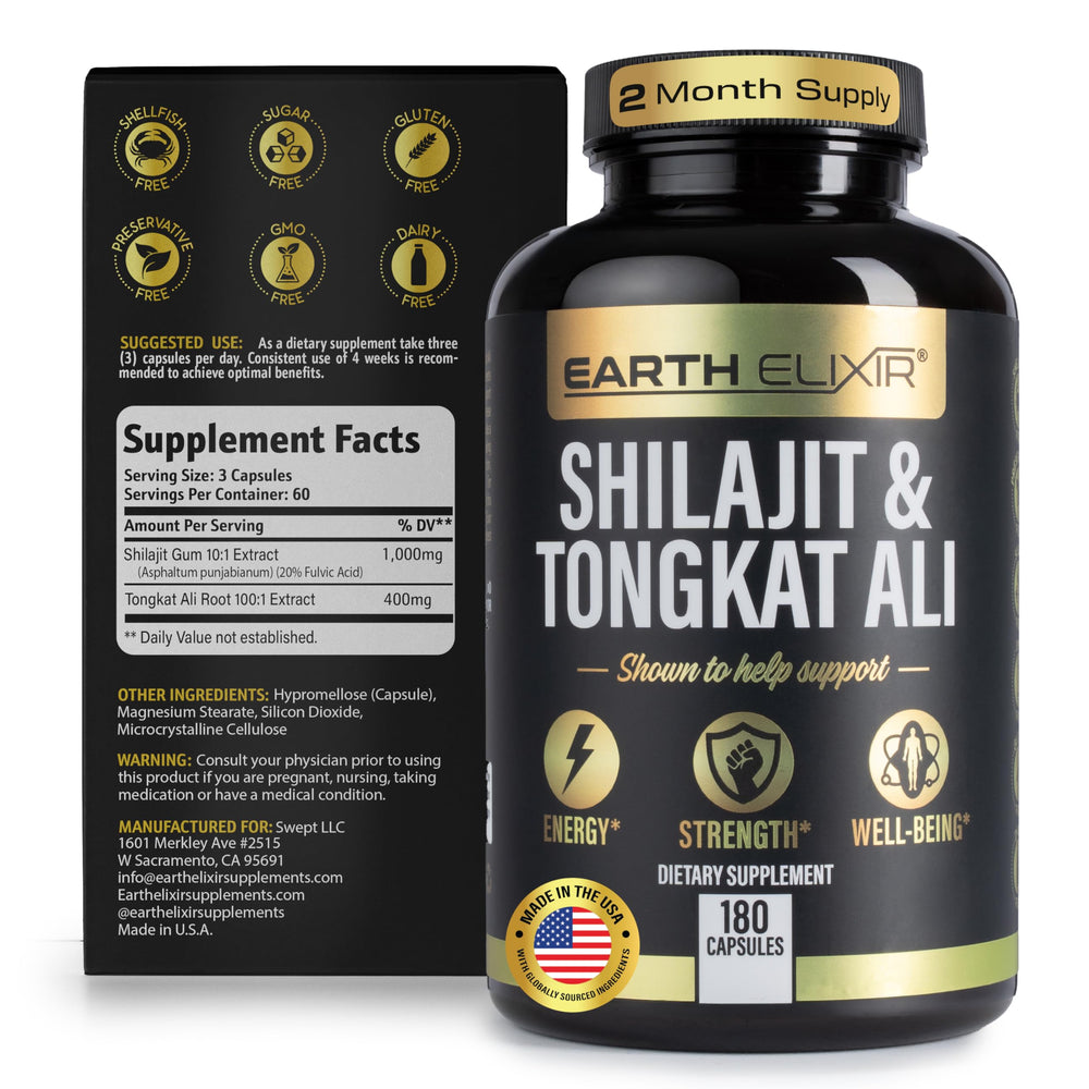Earth Elixir cápsulas vistas de cerca para dosificación precisa