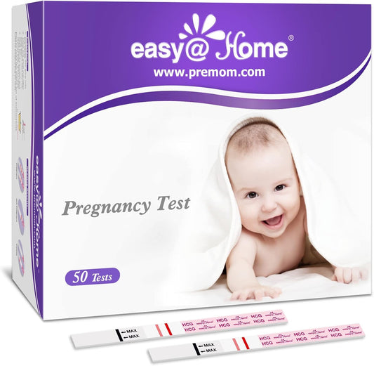 easy@Home empaque frontal del paquete de 50 tiras, ahorro y conveniencia