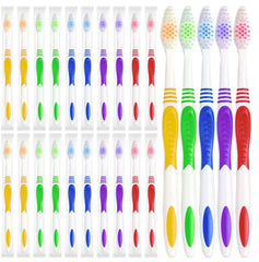 EcoFox empaque frontal mostrando 25 cepillos, práctico para viajes