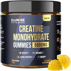 ECOWISE VITAMINS envase frontal claramente legible, conveniencia de dosis