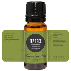 Edens Garden aceite árbol de té mezclado con limón y lavanda para blends