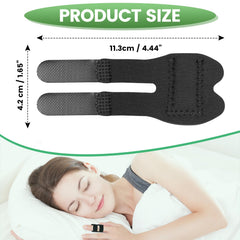 EDNYZAKRN férula usada en cama mostrando confort nocturno y soporte continuo