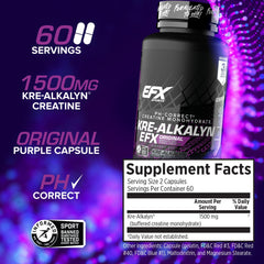 EFX Sports primer plano de cápsula que muestra calidad y acabado