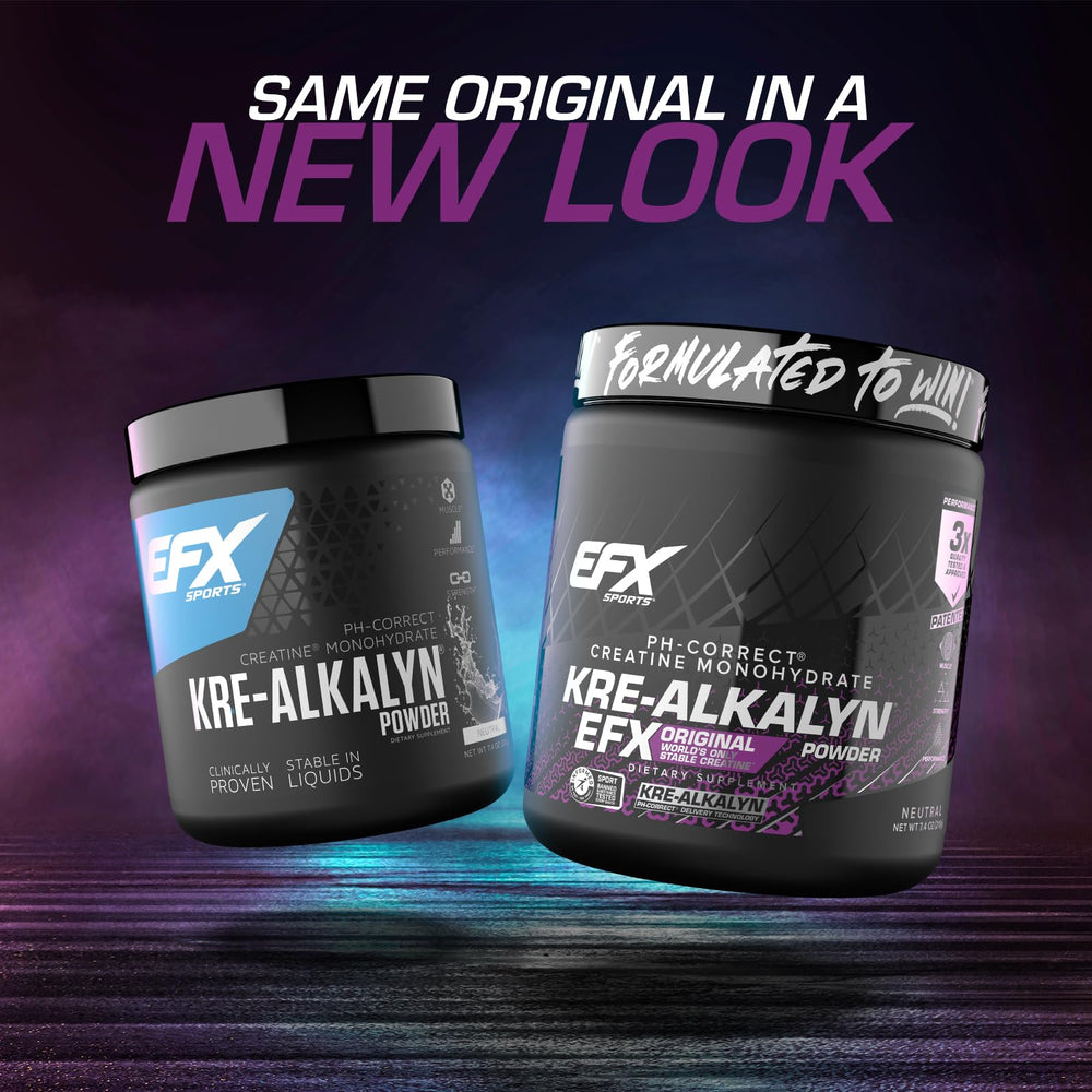 EFX Sports textura del polvo en primer plano, mezcla rápida y pura