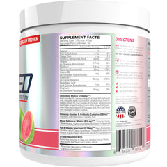 Detalle de tapadera EHP Labs OxyShred mostrando cierre seguro y facilidad
