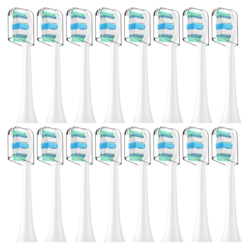 ELFIN pack frontal de 16 cabezales compatible con Philips Sonicare, repuestos económicos