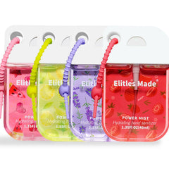 Elitles Made frontal del pack con 4 sprays, práctica y portátil