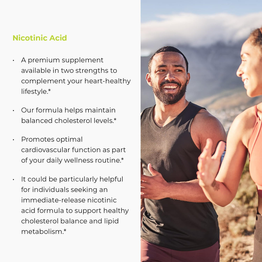 Endurance ENDUR Niacin IR etiqueta lateral con información de ingredientes