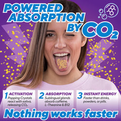 Energy Rocks en escritorio durante estudio para energía inmediata