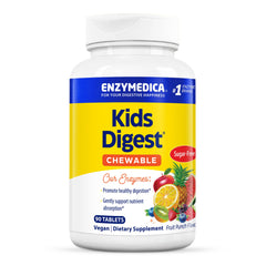 Enzymedica Kids Digest en botella, ideal para la rutina diaria del hogar
