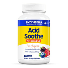 Enzymedica envase frontal mostrando nombre y beneficio digestivo