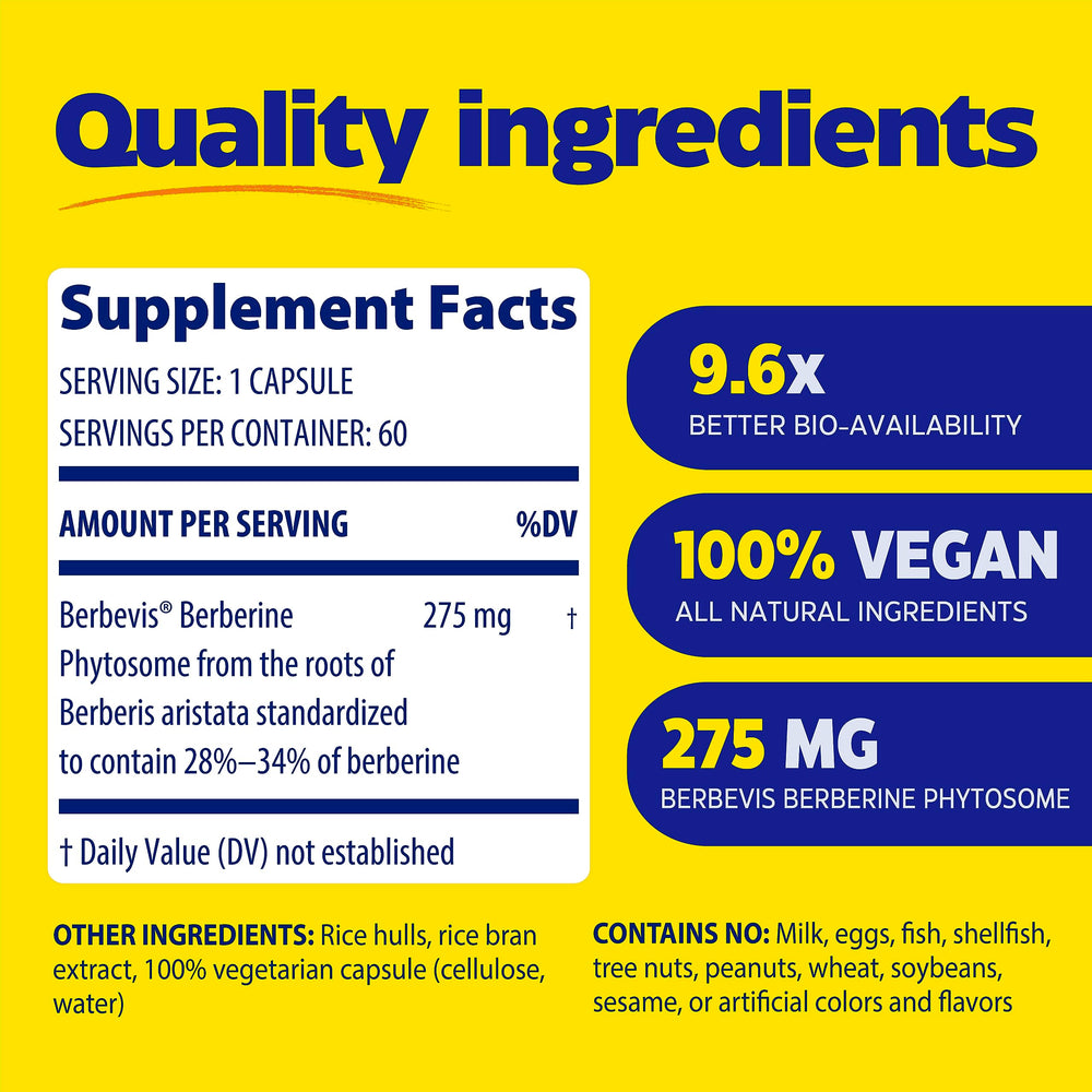 Botella de Enzymedica Berberina Fitosoma lista para uso diario.
