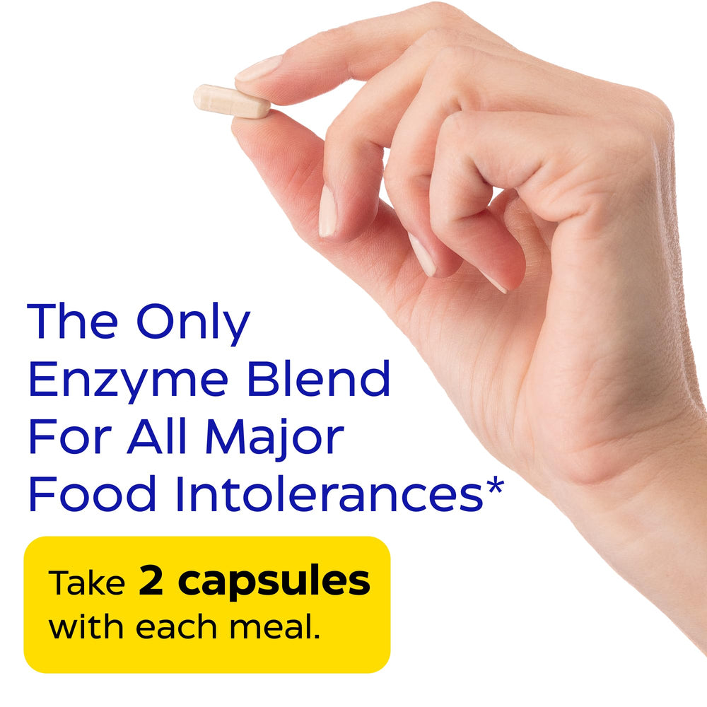 Digest Spectrum en uso con la comida para favorecer la digestión.