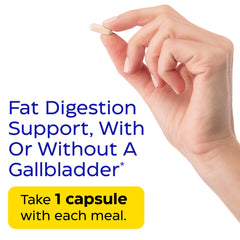 Uso diario de Enzymedica Lypo Gold para comidas con grasa