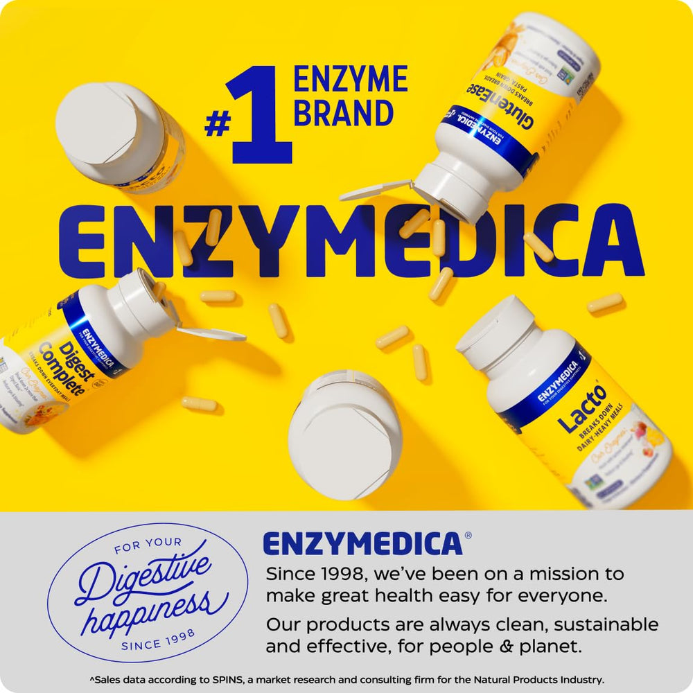 Uso diario de Enzymedica Papaya Gold para incorporar a la rutina de comidas.