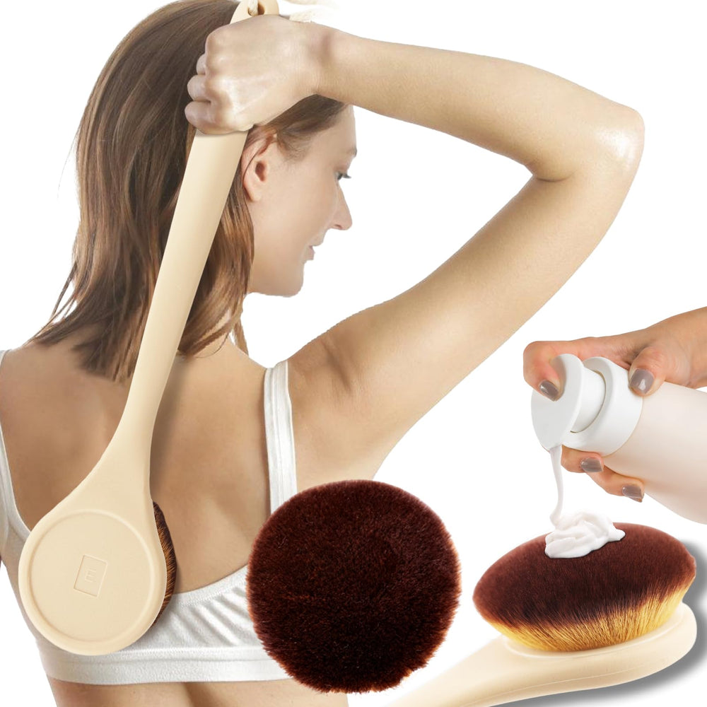 EOICCEOH vista frontal del aplicador mostrando cerdas suaves para aplicación uniforme