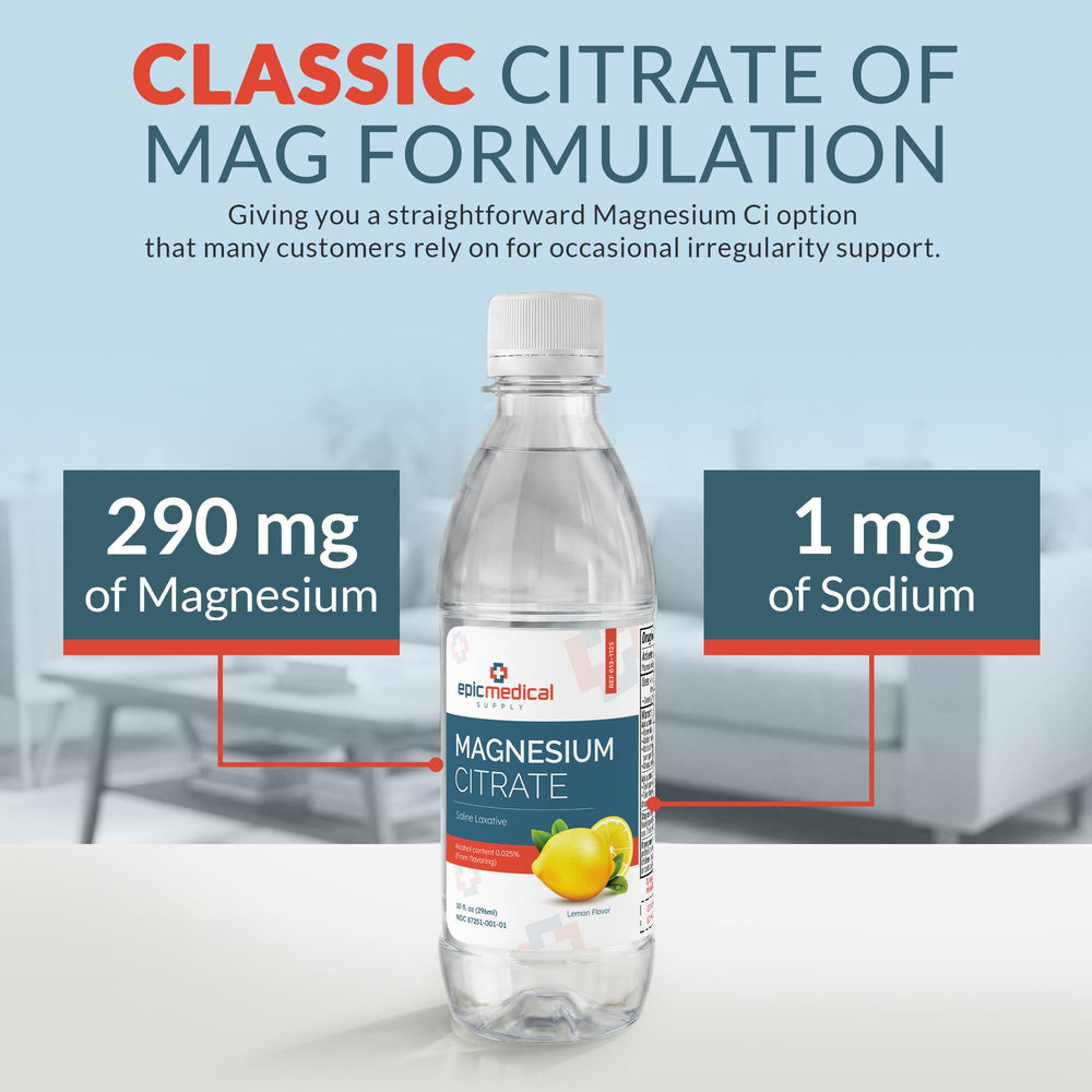 Epic Medical Supply vertido en vaso listo para tomar con hidratación optimizada