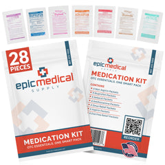 Epic Medical Supply paquete frontal muestra conveniencia portátil