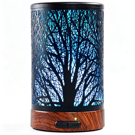EQUSUPRO difusor frontal con diseño metálico elegante y función aromática