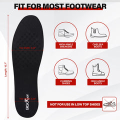 ERGOfoot base de PVC antideslizante que mejora la sujeción dentro del zapato