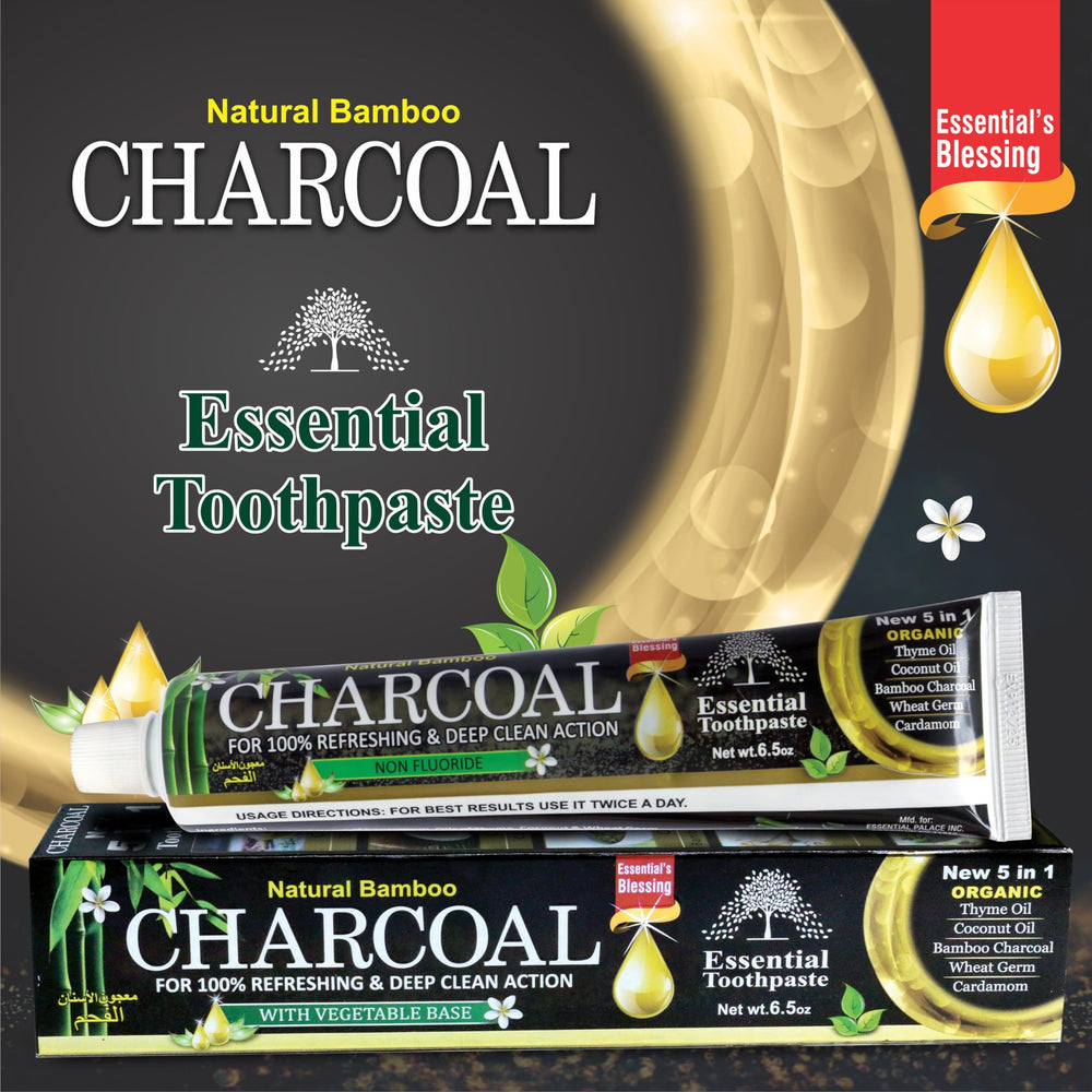 ESSENTIAL TOOTHPASTE comparación de tamaño mostrando tres tubos para duración extendida