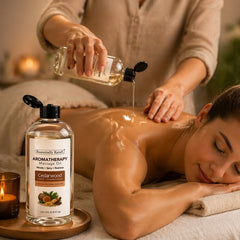 Essentially KateS detalle de etiqueta legible con ingredientes naturales y beneficios
