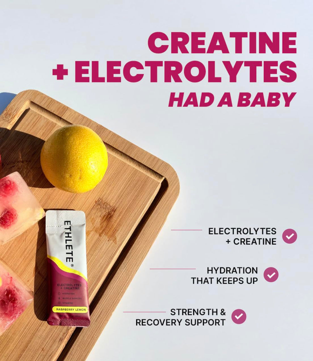 Presentación de los tres sabores Ethlete para elegir sin azúcar