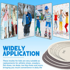 Eurzom dos pares de plantillas para niños, uso diario