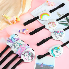 Eurzom parches oculares compactos y reutilizables para viajar.