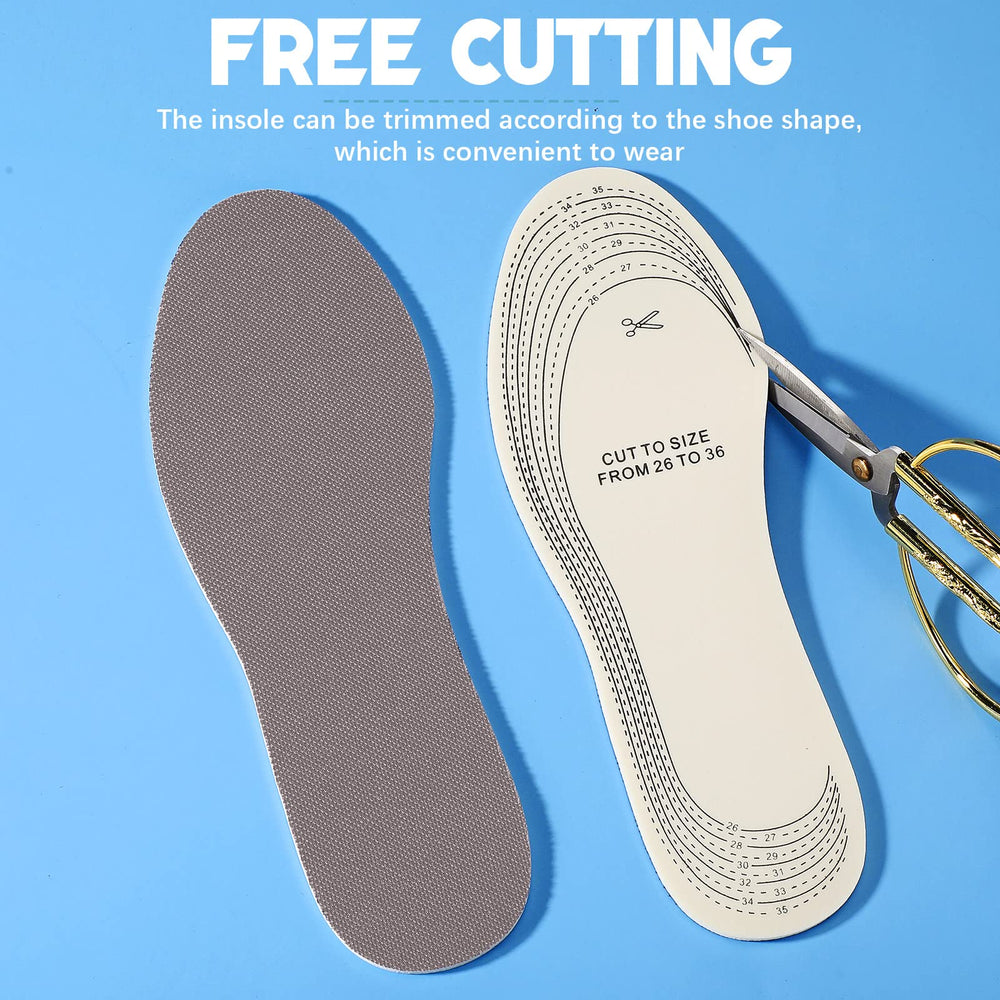 Eurzom plantillas infantiles ajuste rápido mediante líneas de corte