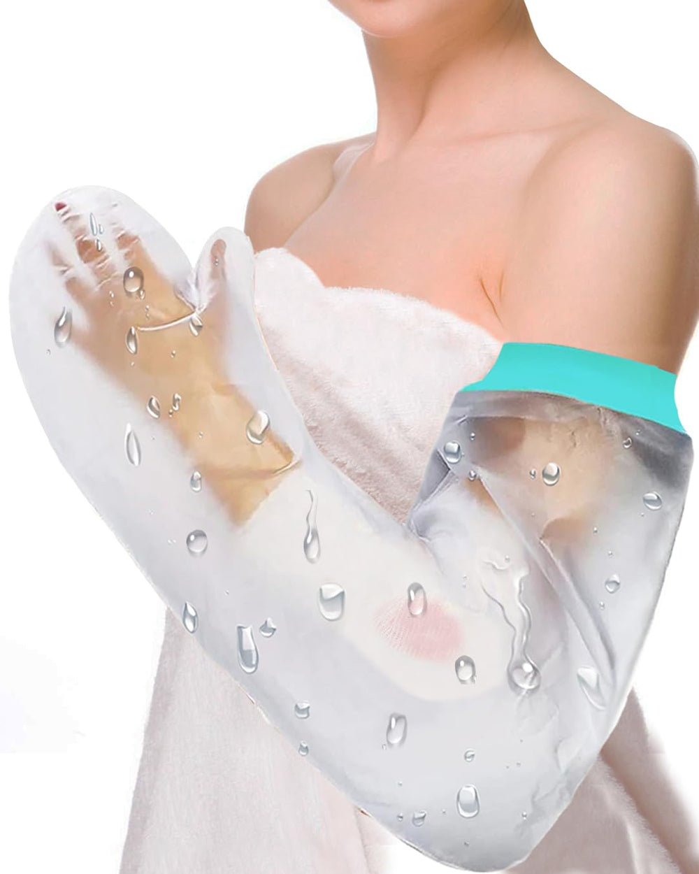 EuyiHlybt frente del empaque mostrando funda impermeable y ventaja de protección