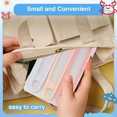 Evenpop pinzas guardadas en funda compacta para transporte y organización