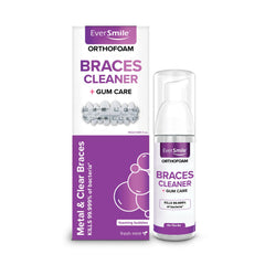 EverSmile envase frontal OrthoFoam mostrando 50 ml y diseño claro