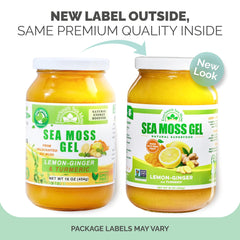 Textura gelatinosa del Sea Moss Gel EverSmith Organics en primer plano para evaluar consistencia