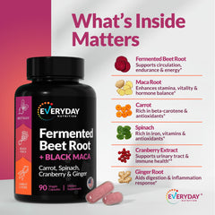 EVERYDAY NUTRITION polvo de mezcla orgánica en primer plano para calidad