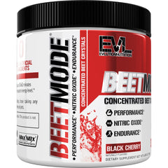 Evlution BeetMode etiqueta nutricional con información de ingredientes y calidad