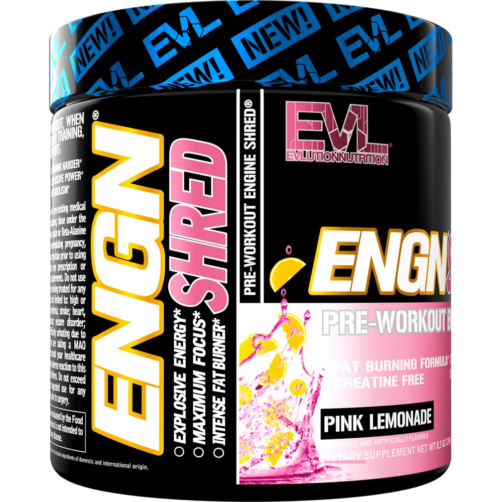 Evlution EVL ENGN Shred uso en gimnasio mejor enfoque y energía durante series