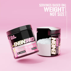Evlution EVL ENGN Shred vaso mezclado rosa limón listo antes del entrenamiento