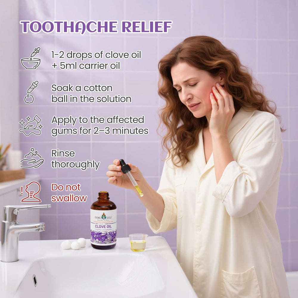 EVOKE OCCU etiqueta legible y textura del aceite como beneficio