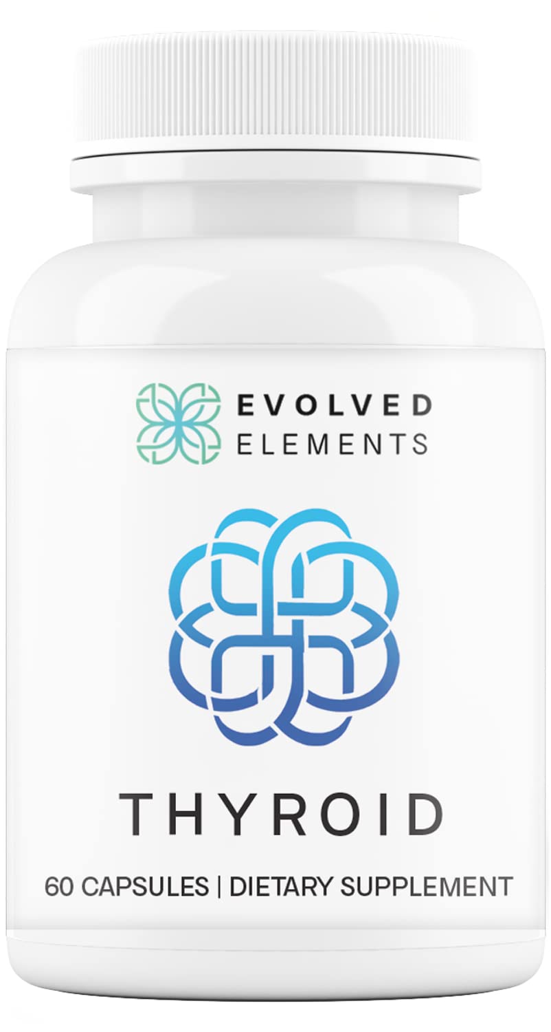 Evolved Elements frasco frontal mostrando etiqueta clara y beneficio de calidad