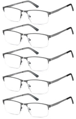 EYECEDAR frontal pack mostrando cinco pares y diseño metal gunmetal, conveniencia inmediata