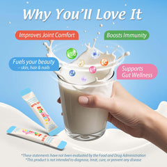 EYHBQIA Colágeno y Colostro probióticos para digestión óptima