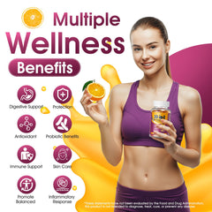 EYHBQIA gominolas con enzimas digestivas para absorción suave