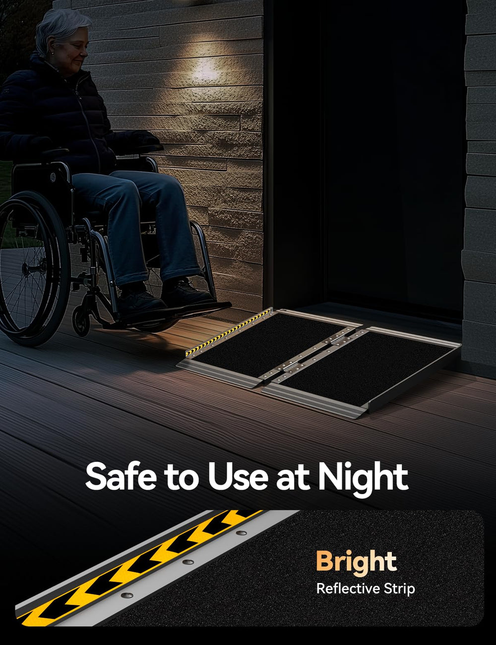 FACHNUO TOOL placa de extensión frontal nivelada para seguridad al entrar y salir